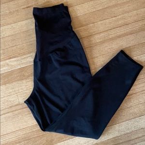 XL Black Maternity Dress Pants